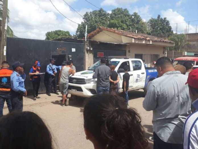 masacre dentro de cuartería en Juticalpa