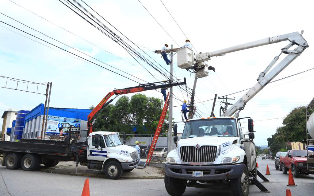 corte de energía en Honduras
