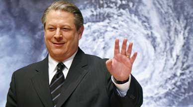 preside el premio Nobel y ex vicepresidente de los Estados Unidos Albert AlGore