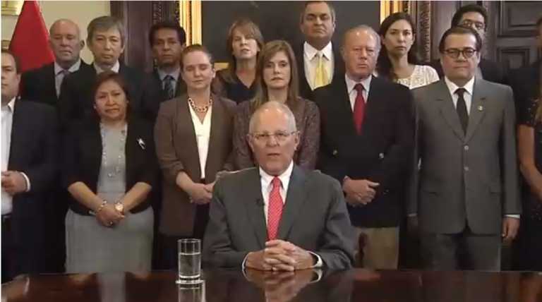 Kuczynski confirma su dimisión: “Seguiré comprometido por siempre en Perú”