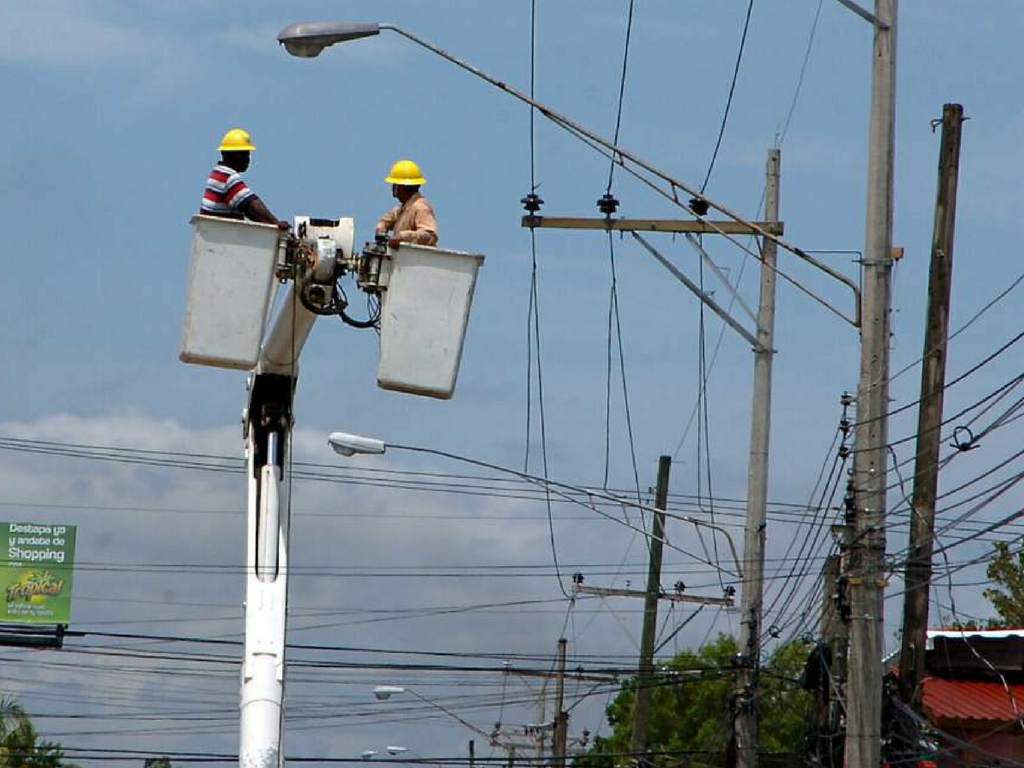 corte de energía en Honduras
