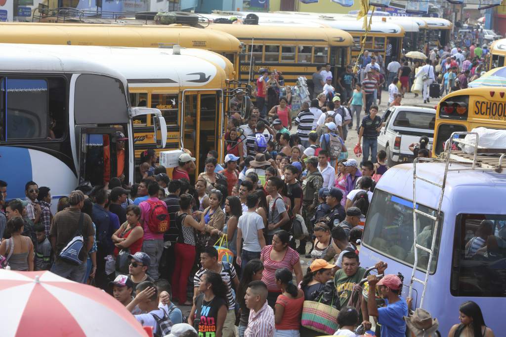 terminales de buses de la capital