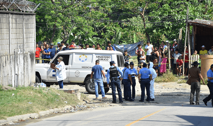 albañil muerto en San Pedro Sula