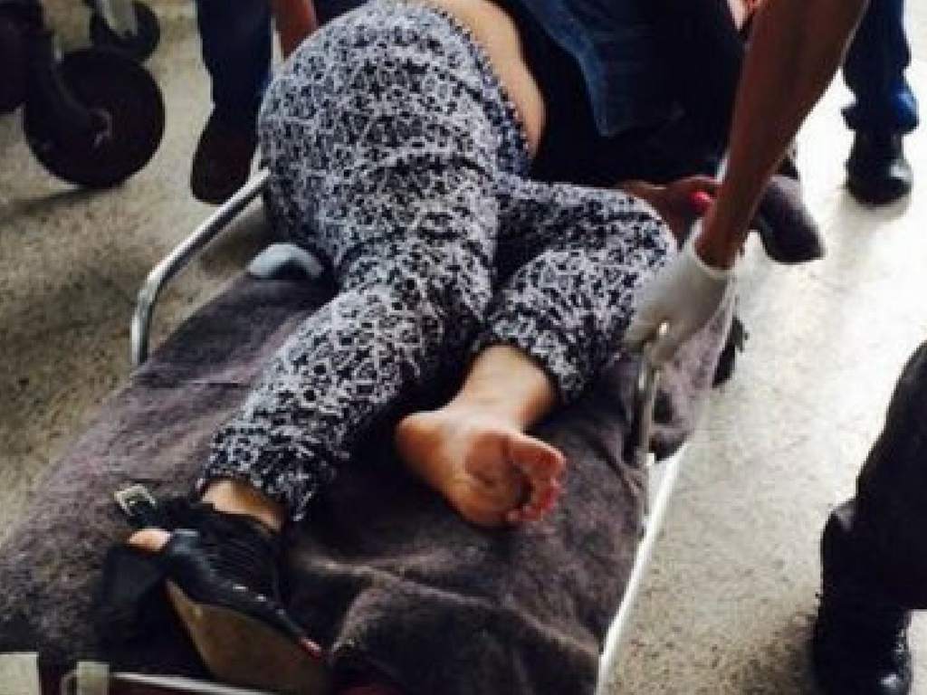 accidente en Nueva Armenia