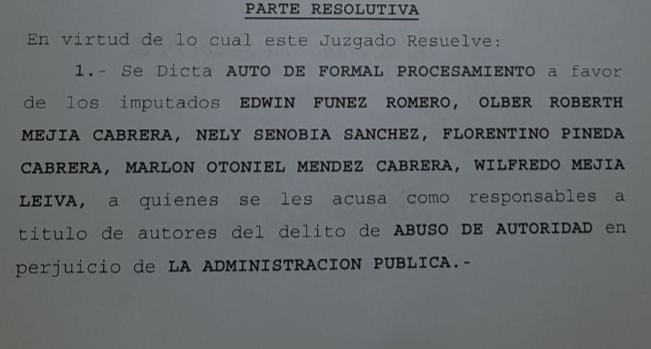Los exregidores otorgaron de forma irregular el permiso municipal de construcción del proyecto hidroeléctrico "Agua Zarca".
