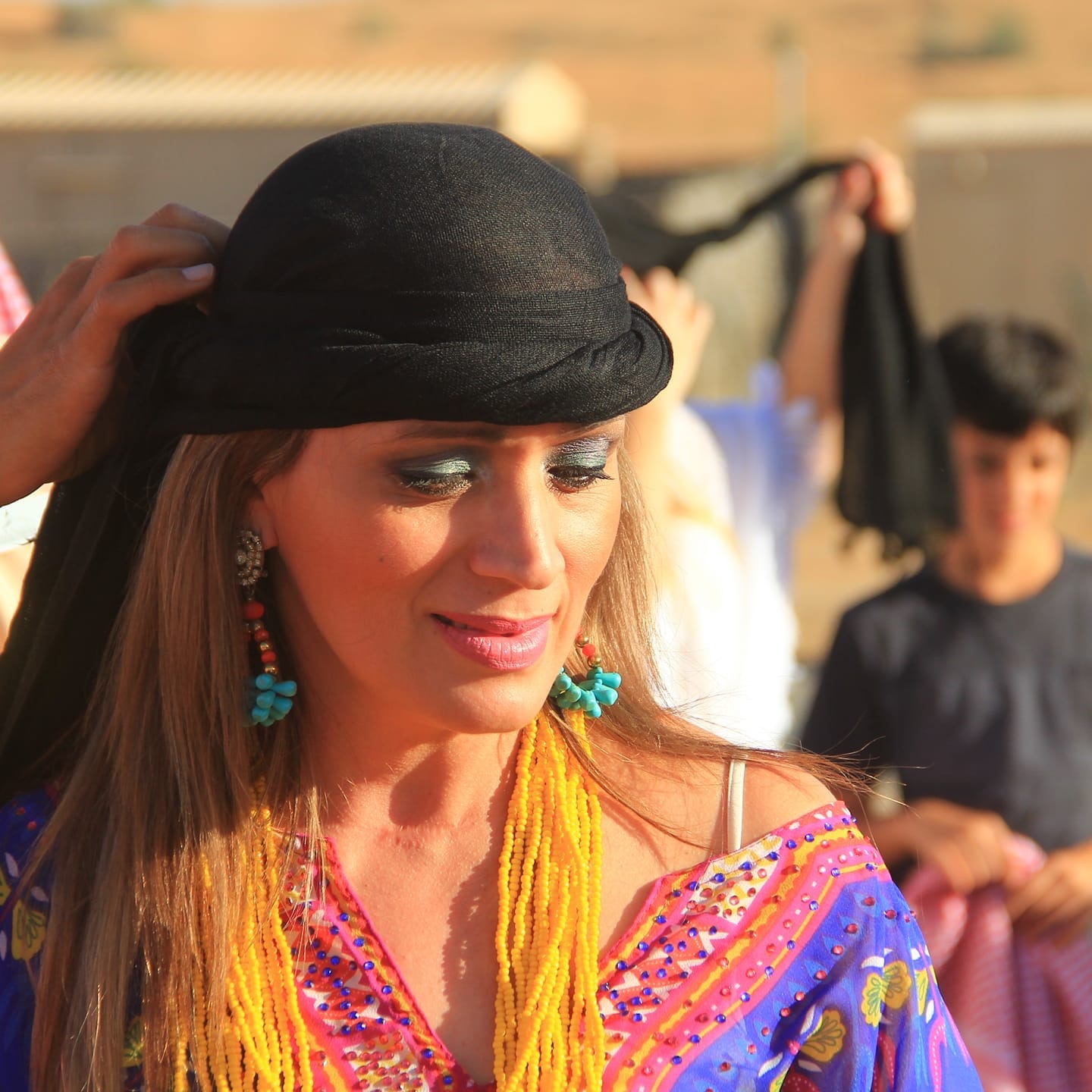Paty Girón Ayala de viaje por Oriente.