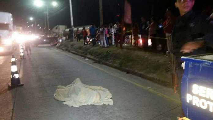 Atropellado en Choloma