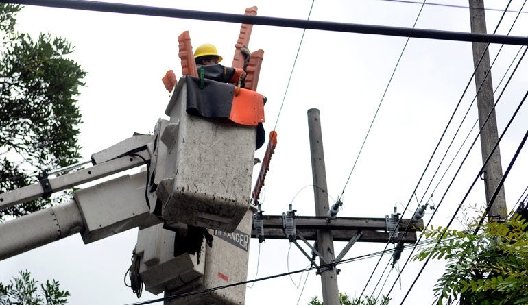 energía eléctrica este viernes