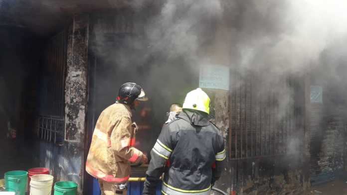 incendio en Comayagüela incendio en Comayagüela
