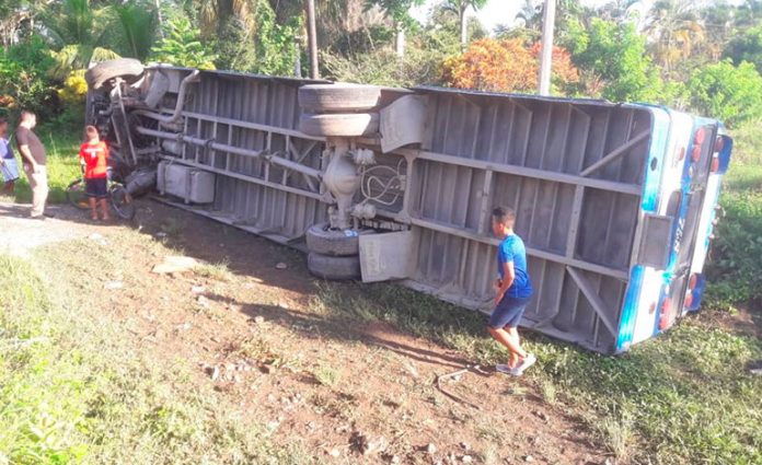 Accidente en El Progreso
