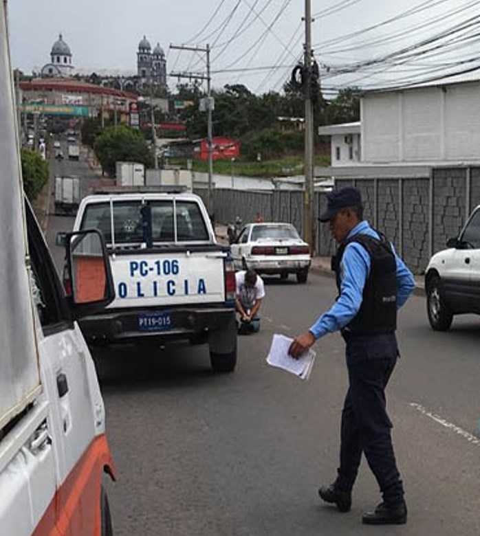 atropellada en tegucigalpa