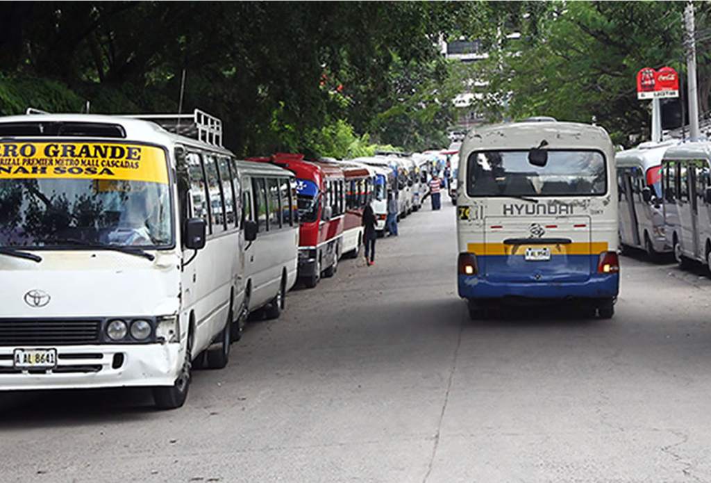 paro de transporte