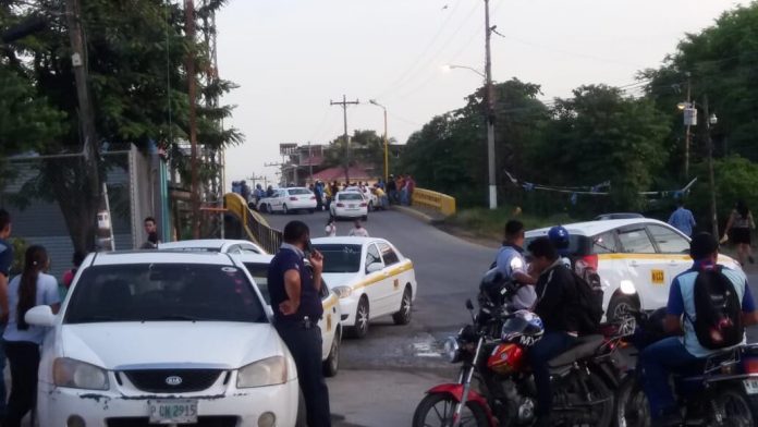 Paro de taxistas en el norte de Honduras