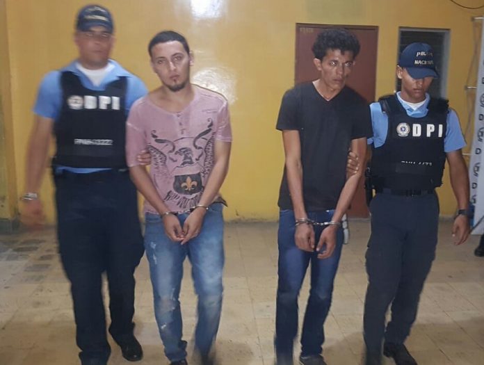 detenidos en El Progreso