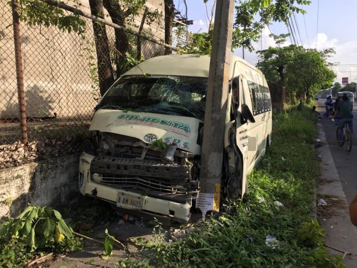 accidente de rapidito en San Pedro Sula