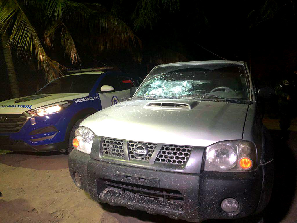 policías en potrerillos