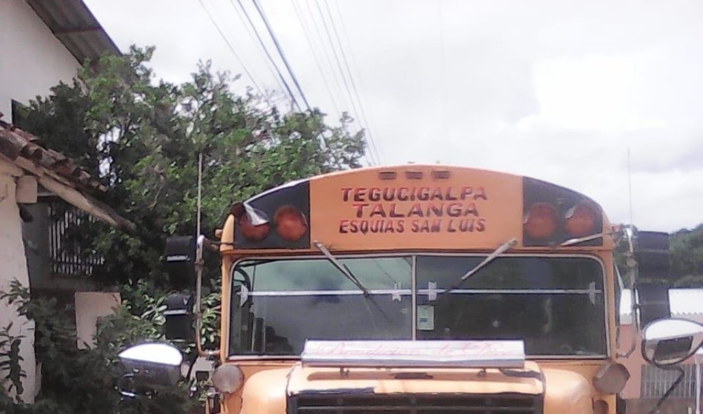 motorista asesinado en Comayagua