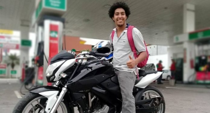 motociclista en SPS