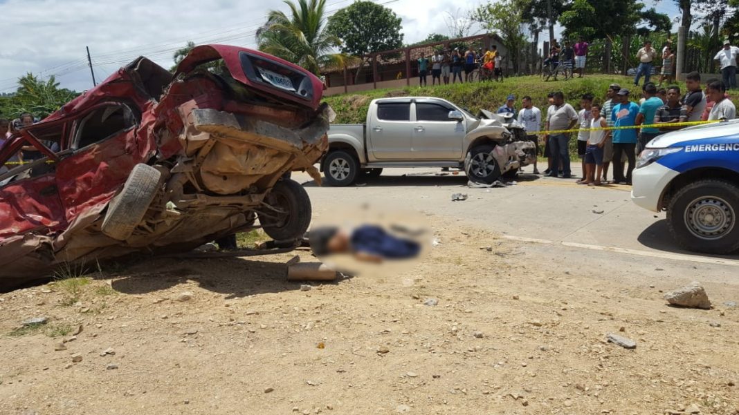 accidente en olancho