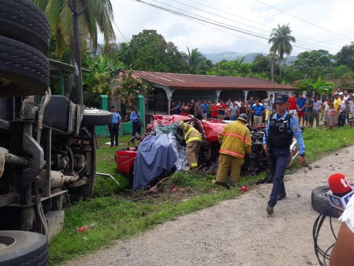 accidente en Toyos