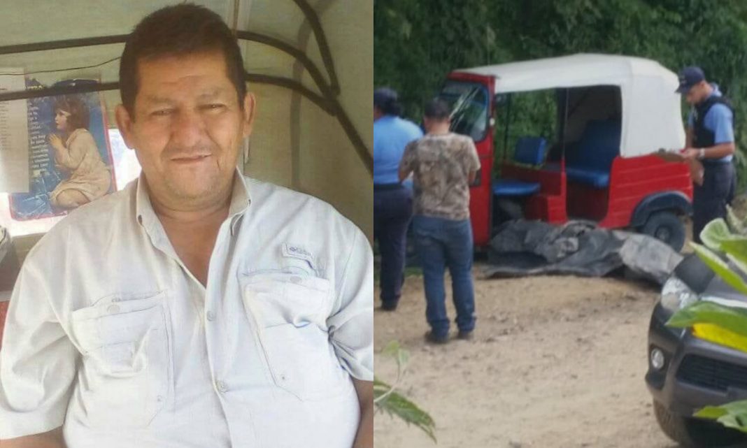mototaxista en Copán