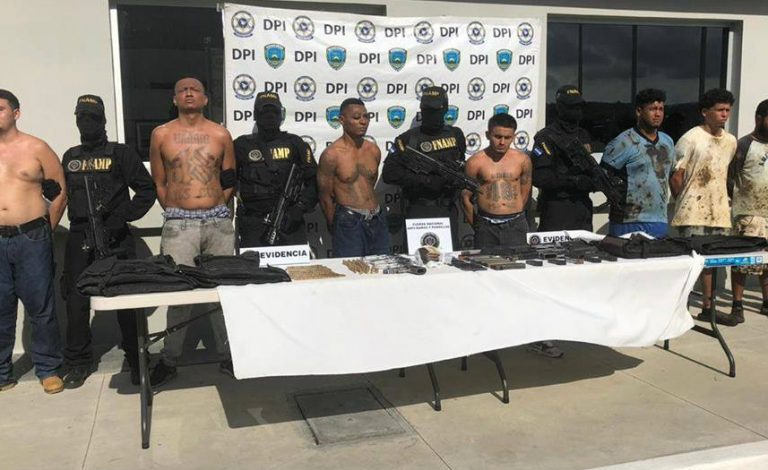 Capturan a pandilleros en la zona norte