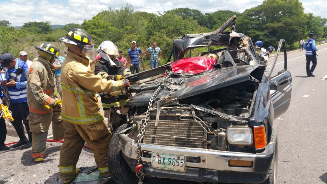accidente en carretera CA-5