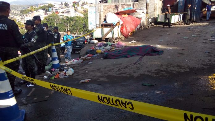 comerciante en el mercado Zonal Belén