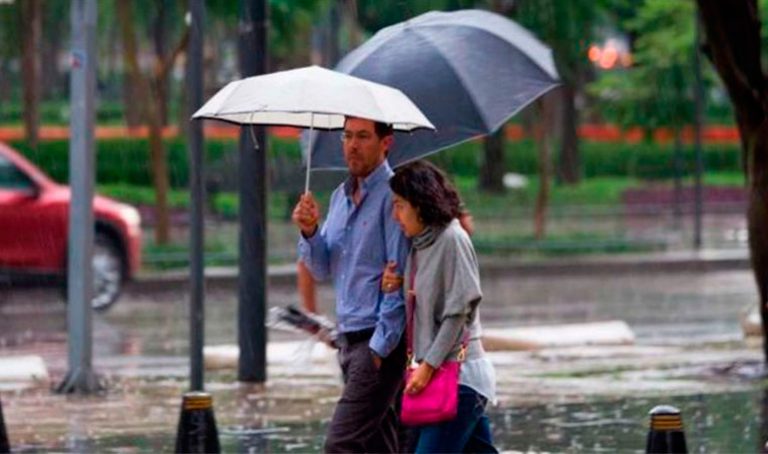 lluvias y chubascos