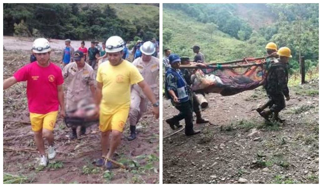 Víctimas por fuertes lluvias