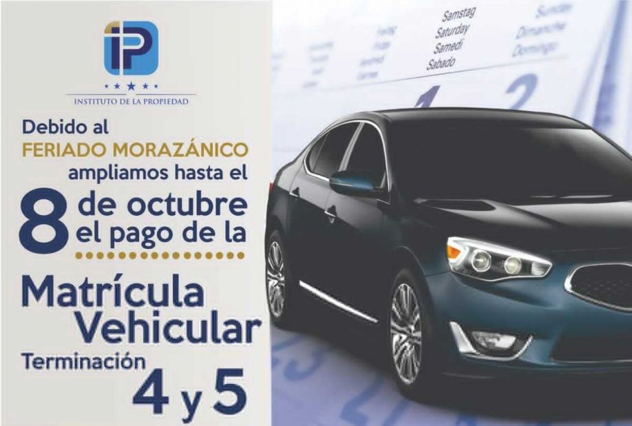matrícula vehicular