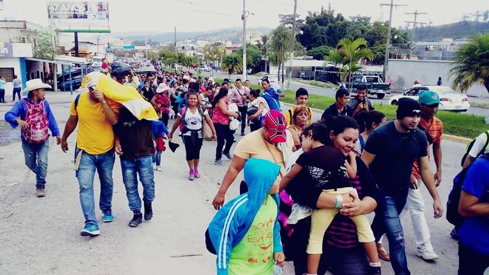 Caravana de migrantes