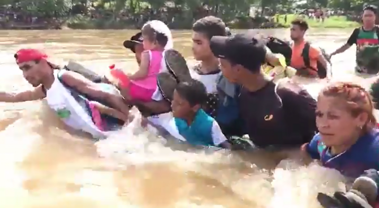 Caravana de Migrantes: Investigarán el uso de helicóptero que arriesgó la vida de hondureños