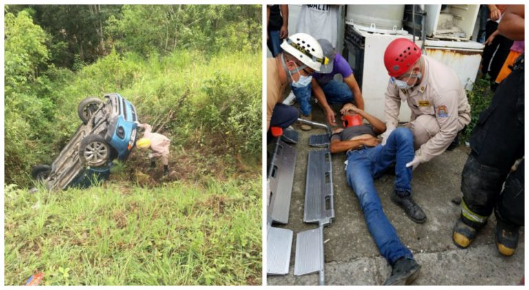 Seis personas heridas en accidentes viales en el Occidente de Honduras