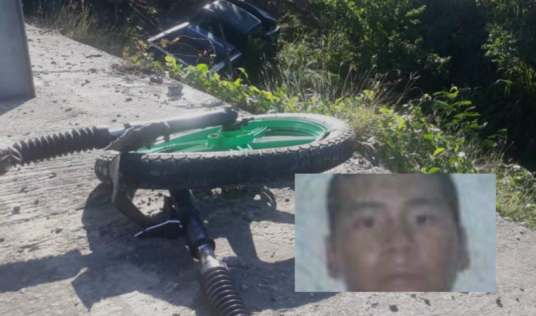 conductor embiste a motociclista en Cortés