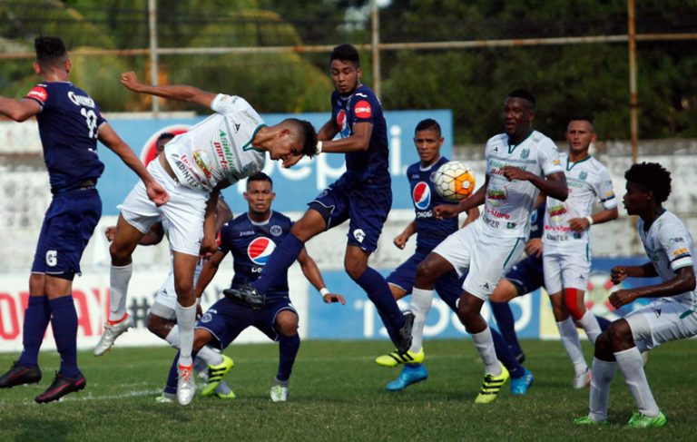 ¿Cuántas veces le ganó Motagua a Platense en eliminación directa?