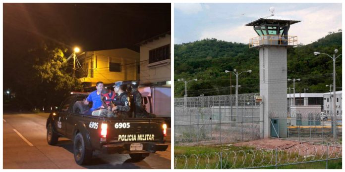 detenidos con droga en el barrio Santa Ana