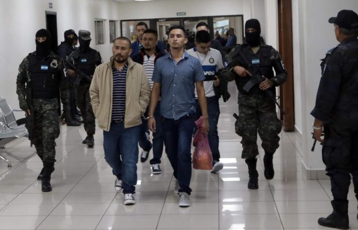 cabecillas condenados en San Pedro Sula