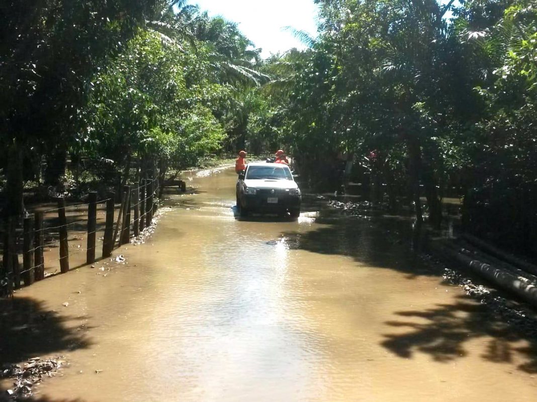 frente frío en el caribe hondureño