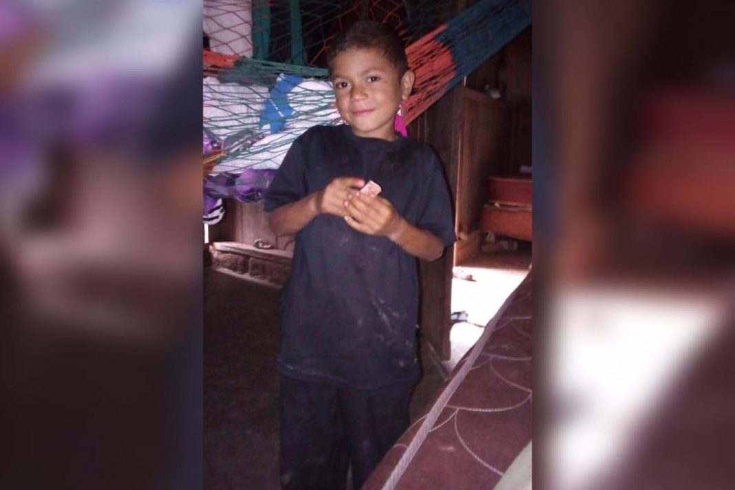 niño raptado por el Duende en Yoro