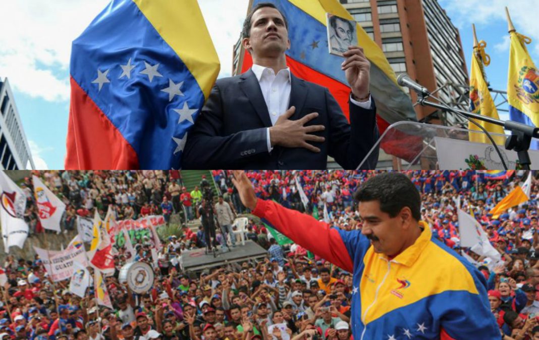 Guaidó y Maduro