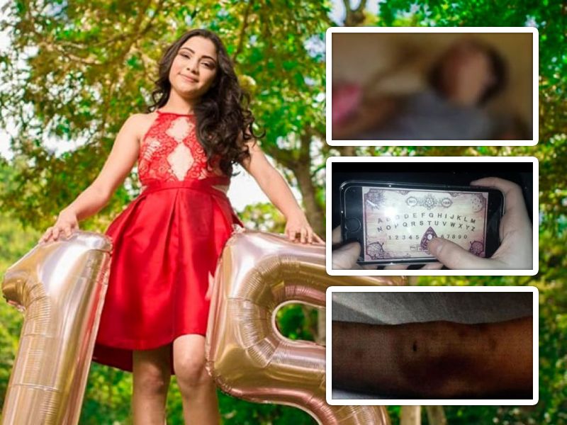 quinceañera que jugó la ouija