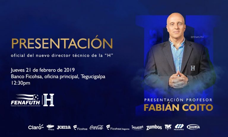 Fenafuth anuncia presentación oficial de Fabián Coito