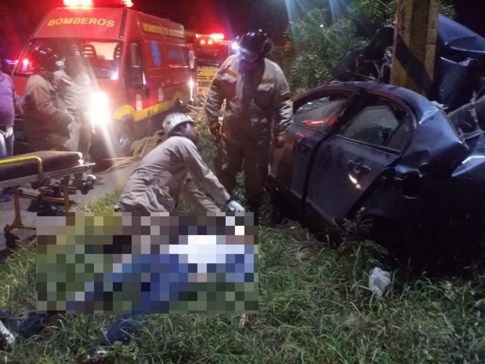 universitario muerto en accidente en La Lima
