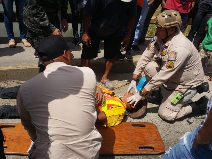 accidente en La Lima