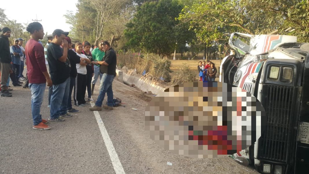 accidente en El Paraíso