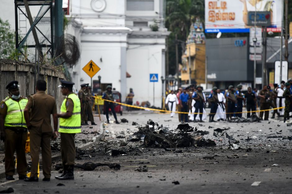 Ataques terroristas en Sri Lanka