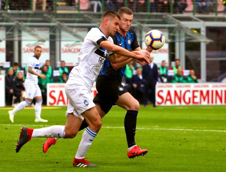 Inter de Milán y Atalanta empatan a cero goles