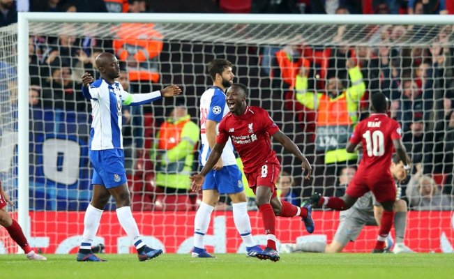 Liverpool derrotó 2-0 a Porto por la ida de cuartos de final de Champions League