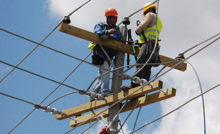 sin energía eléctrica